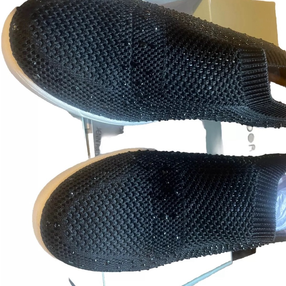 Jenn Ardor Black Sneakers - Picture 2 of 5